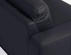BETTA 100% leather mid century sofa
