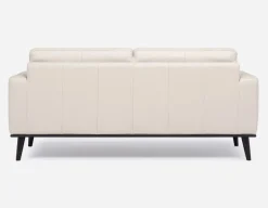 BETTA 100% leather mid century sofa