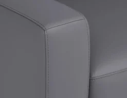 BETTA 100% leather mid century sofa