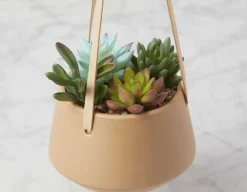BILL hanging artificial potted plant 14 cm