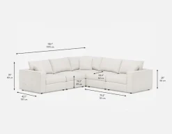 BOWERY contemporay sectional sofa