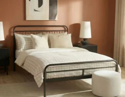 BREE iron queen size bed