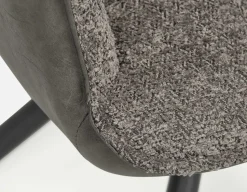 BYRON swivel dining armchair