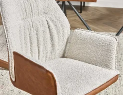 BYRON swivel dining armchair