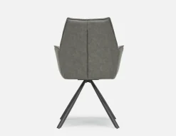 BYRON swivel dining armchair