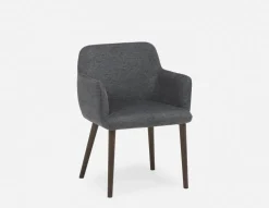 BYRON swivel dining armchair