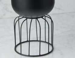 CAGI metal planter with stand 35 cm