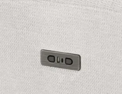 CALVERO contemporary power-reclining and glider armchair with usb port