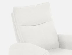 CALVERO contemporary power-reclining and glider armchair with usb port