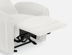 CALVERO contemporary power-reclining and glider armchair with usb port