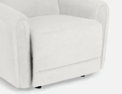 CALVERO contemporary power-reclining and glider armchair with usb port