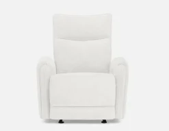 CALVERO contemporary power-reclining and glider armchair with usb port