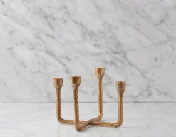 CANDI aluminum candle holder 18 cm