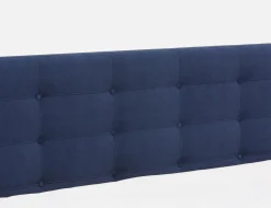 CARME mid-century modern tufted upholstered king size bed