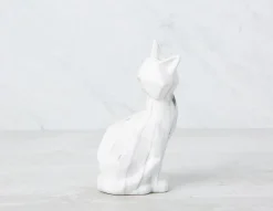 CAT faux marble sculpture 20 cm