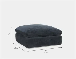 CHABLIS luxurious ottoman