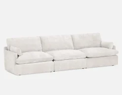 CHABLIS 3-pc modular interchangeable sofa