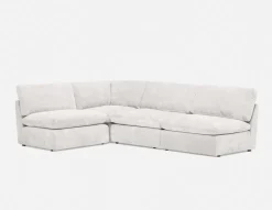 CHABLIS 4-pc modular interchangeable sofa