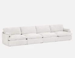 CHABLIS 4-pc modular interchangeable sofa