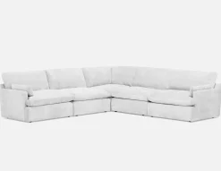 CHABLIS 5-pc modular interchangeable sofa