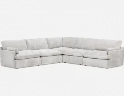 CHABLIS 5-pc modular interchangeable sofa