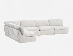 CHABLIS 6-pc modular interchangeable sofa