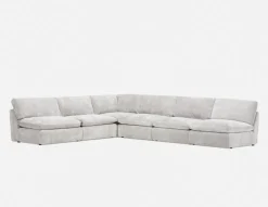 CHABLIS 6-pc modular interchangeable sofa