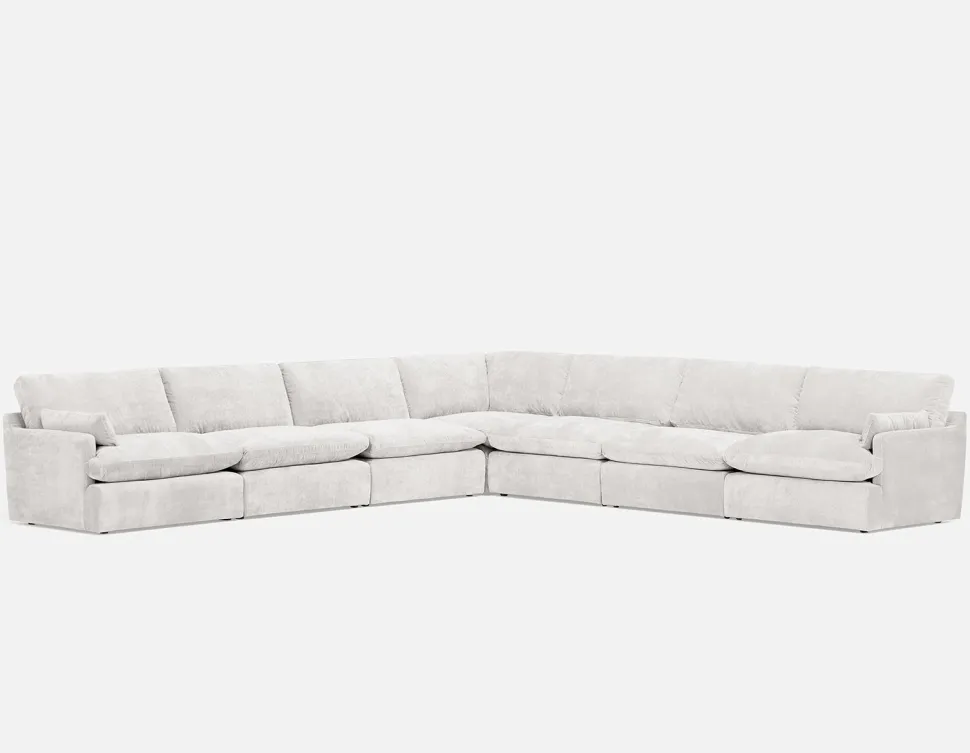 CHABLIS 7-pc modular interchangeable sofa