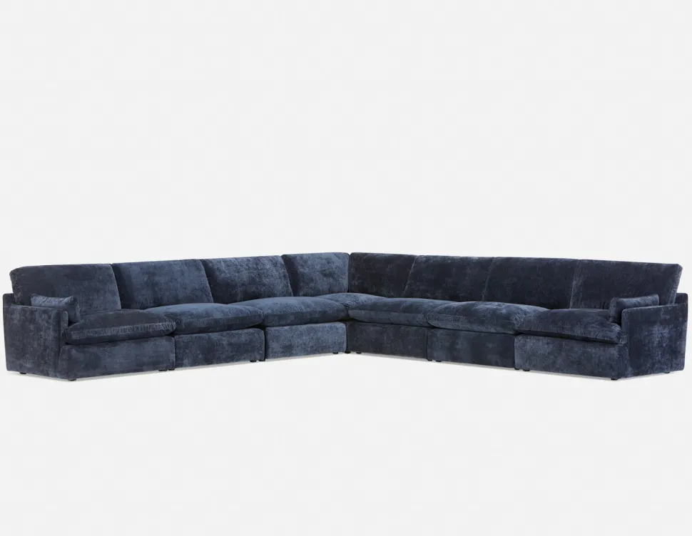 CHABLIS 7-pc modular interchangeable sofa