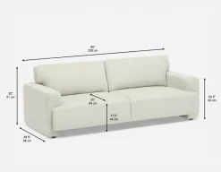 CHARLIE modern contemporary sofa