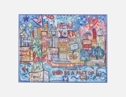 CITY CDG acrylic shadow box art 85 x 110 cm