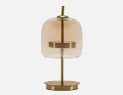 CLEARA marble base table lamp 57 cm height