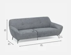 CLOVIS modern style sofa