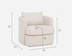 CONNIE modern armchair