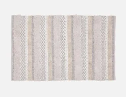 DANYA woven tufted cotton rug 4'x6'