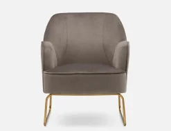 DARAH velvet armchair