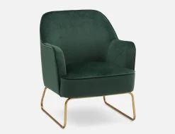 DARAH velvet armchair