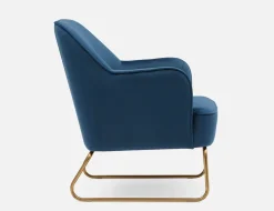 DARAH velvet armchair