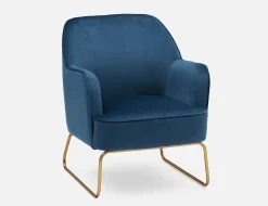 DARAH velvet armchair