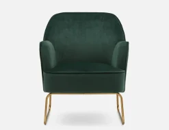 DARAH velvet armchair
