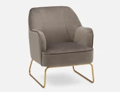 DARAH velvet armchair