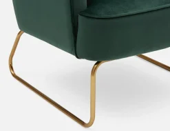 DARAH velvet armchair