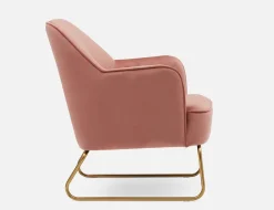 DARAH velvet armchair