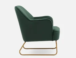 DARAH velvet armchair