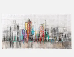 DENIS hand-painted wall art 150 cm x 200 cm