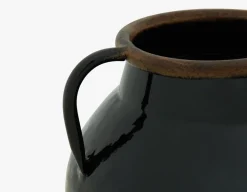 DEVENTER small metallic vase 22cm