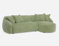 DOYER modern left-facing sectional sofa
