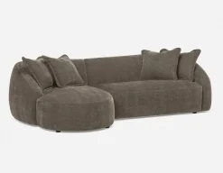 DOYER modern left-facing sectional sofa