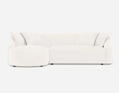 DOYER modern left-facing sectional sofa