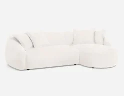 DOYER modern left-facing sectional sofa